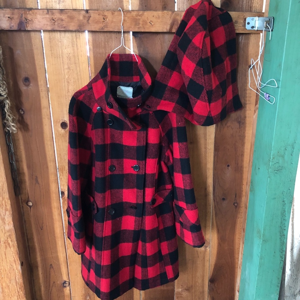 Urban outfitters coat with hood